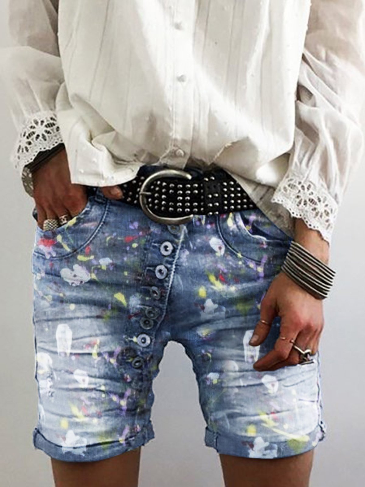 Holiday Denim Pants