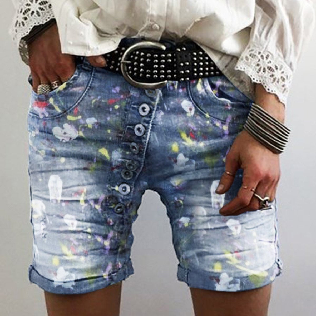 Holiday Denim Pants