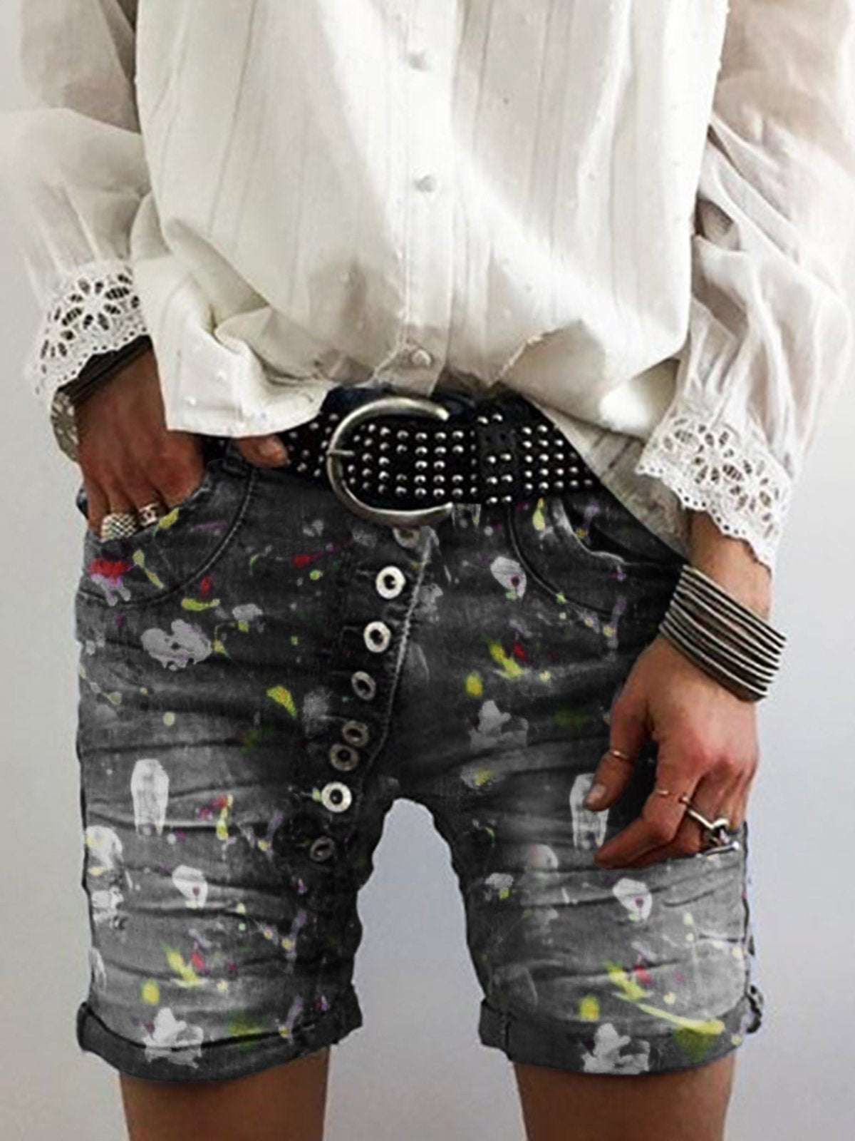 Holiday Denim Pants