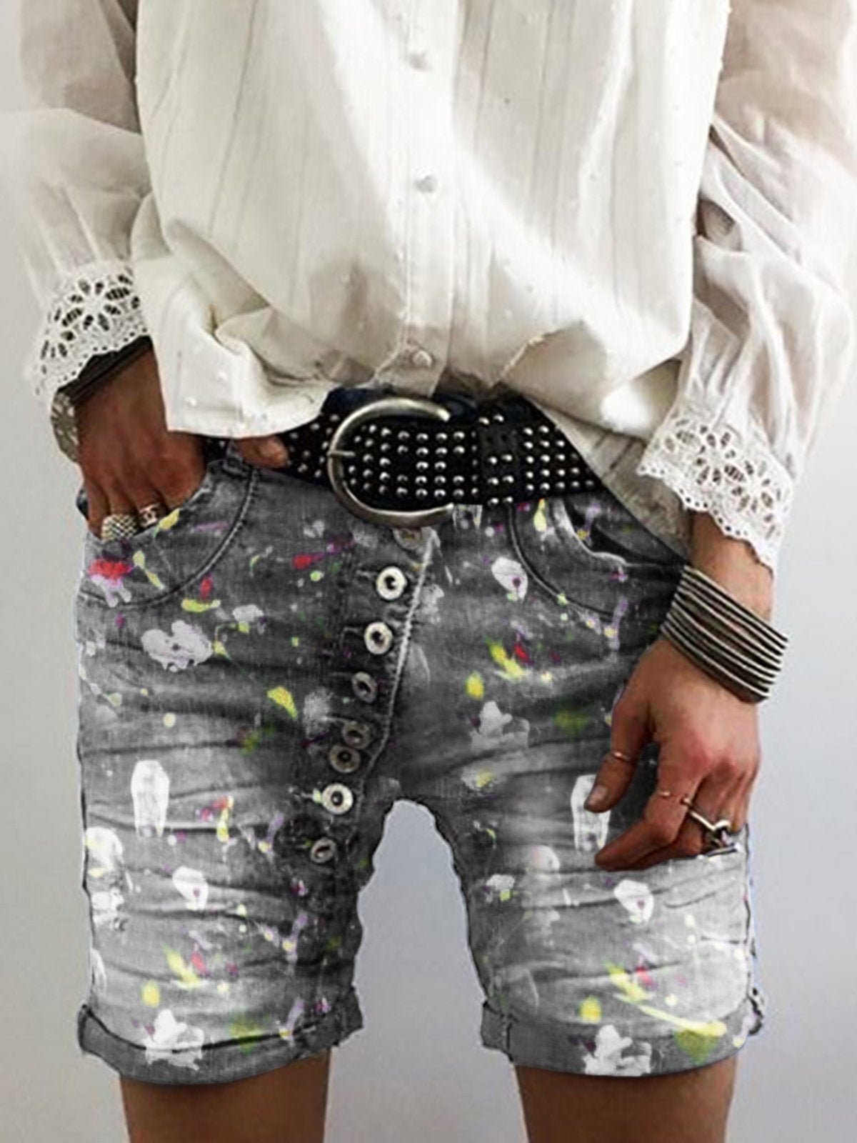 Holiday Denim Pants