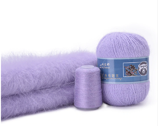 50+20g/set Long Plush Mink Cashmere Yarn