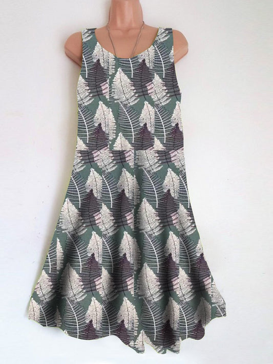 WOMEN CASUAL DRESSES SWING DAILY CASUAL ABSTRACT DRESSES