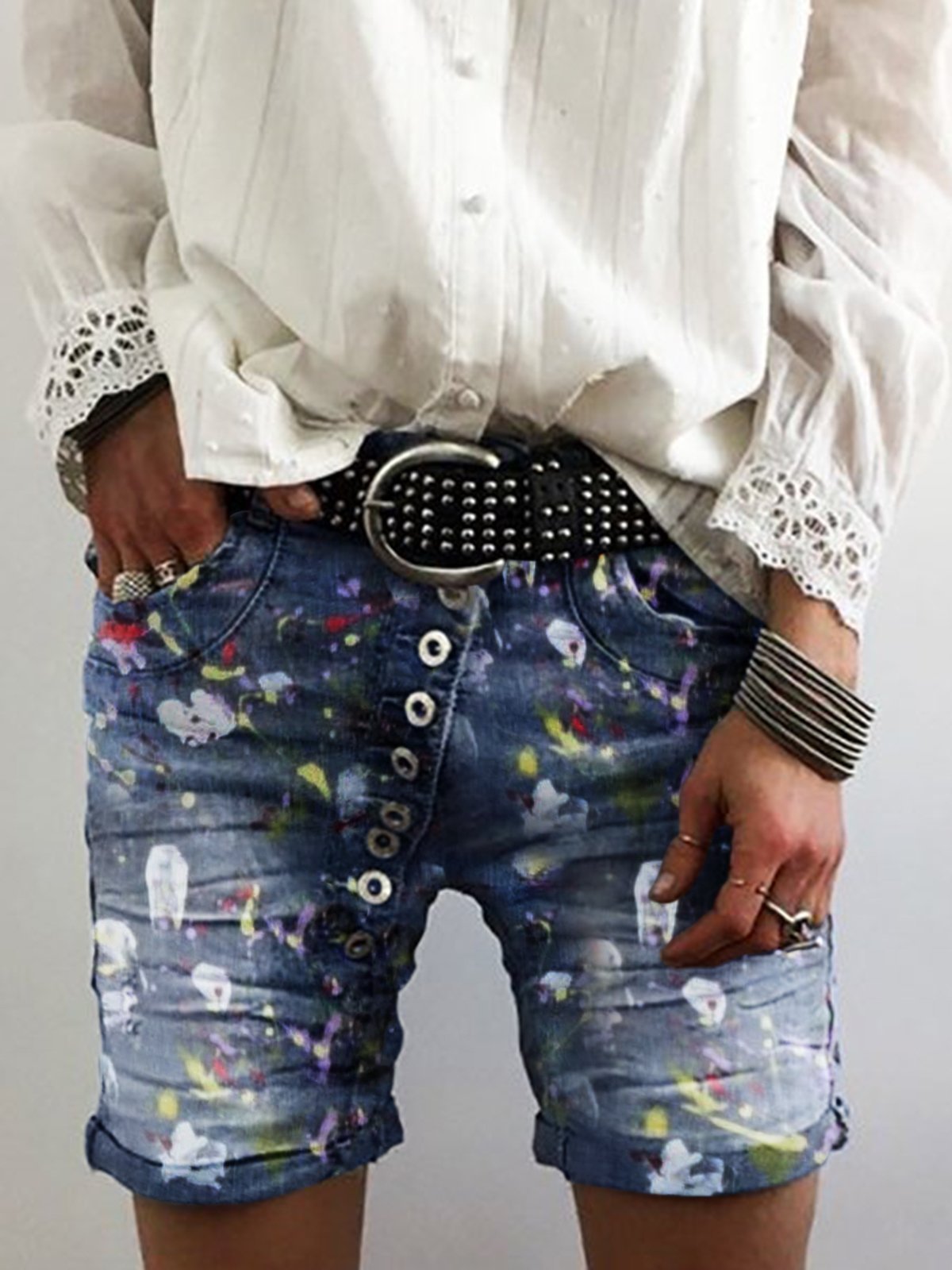 Holiday Denim Pants