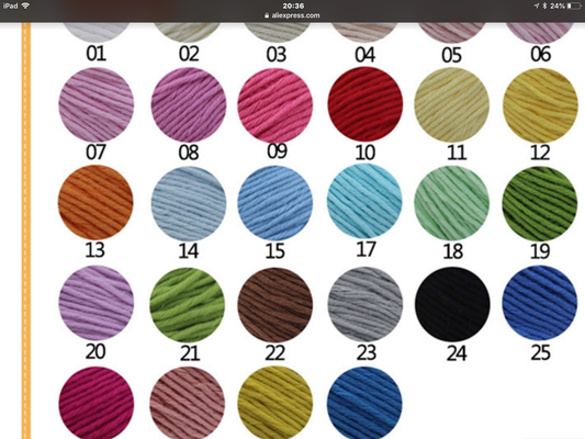 Soft Milk Cotton Yarn