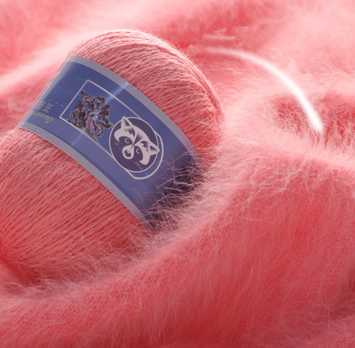 50+20g/set Long Plush Mink Cashmere Yarn